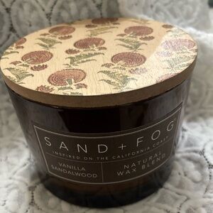 Sand + Fog Vanilla Sandalwood Candle